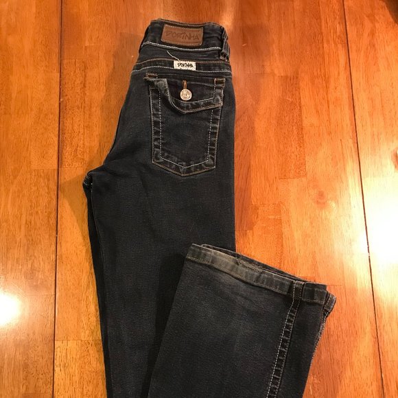 Dorinha boot cut low rise black jeans - Picture 4 of 5